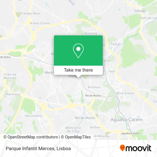 Parque Infantil Merces map