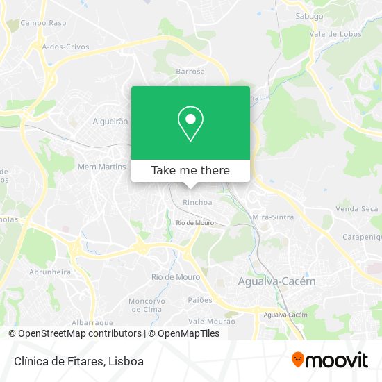 Clínica de Fitares map