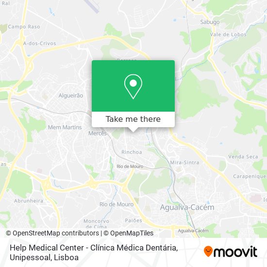 Help Medical Center - Clínica Médica Dentária, Unipessoal map