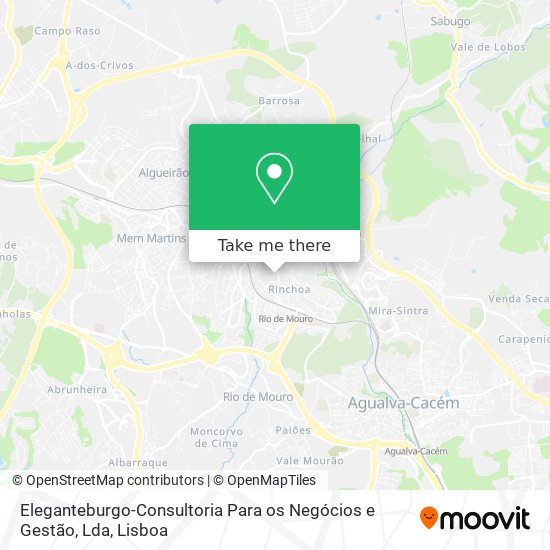 Eleganteburgo-Consultoria Para os Negócios e Gestão, Lda map