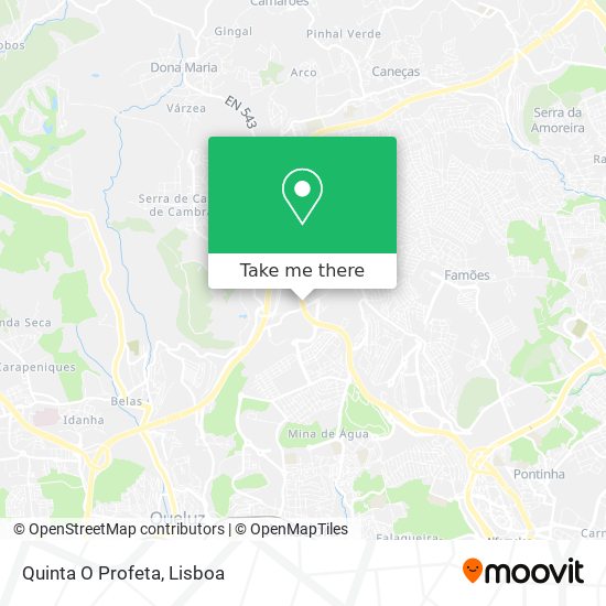 Quinta O Profeta mapa