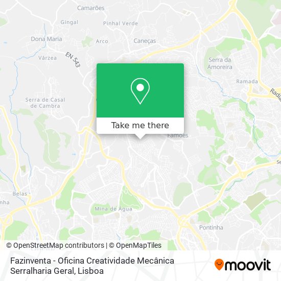 Fazinventa - Oficina Creatividade Mecânica Serralharia Geral map