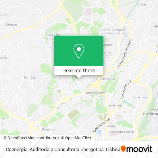 Ccenergia, Auditoria e Consultoria Energética map