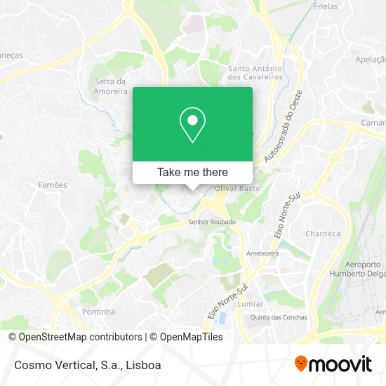 Cosmo Vertical, S.a. map