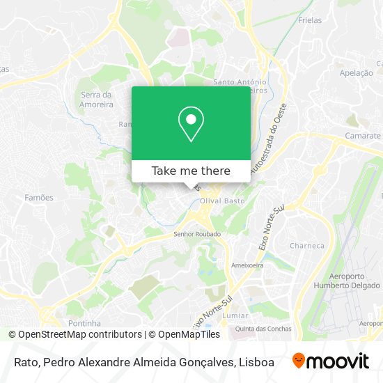 Rato, Pedro Alexandre Almeida Gonçalves map