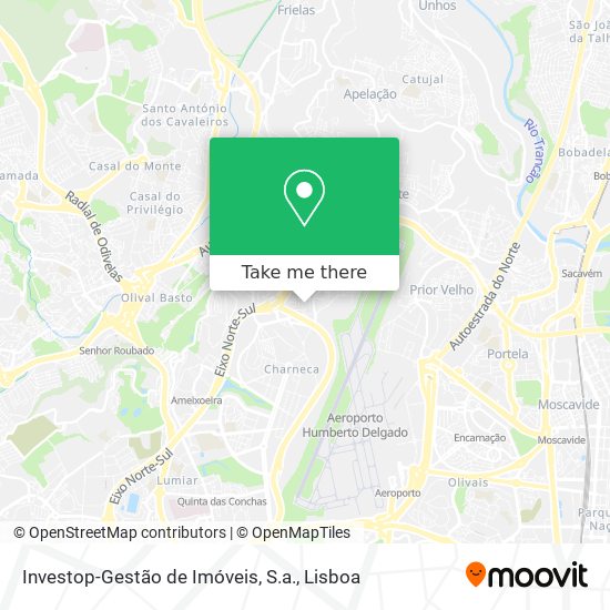 Investop-Gestão de Imóveis, S.a. map