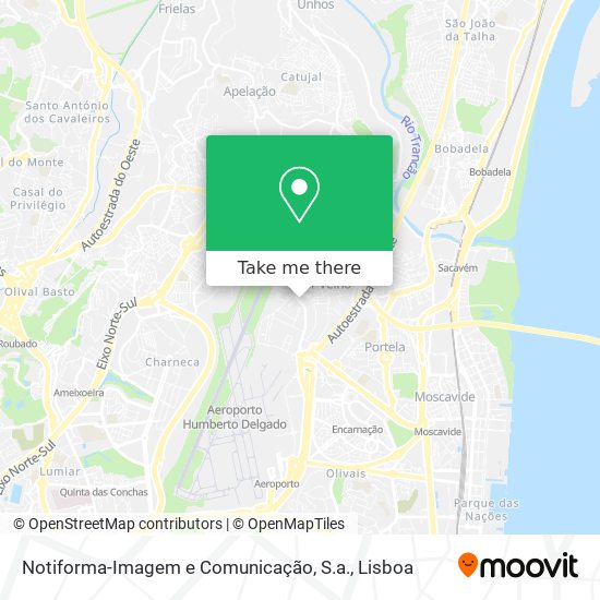 Notiforma-Imagem e Comunicação, S.a. map