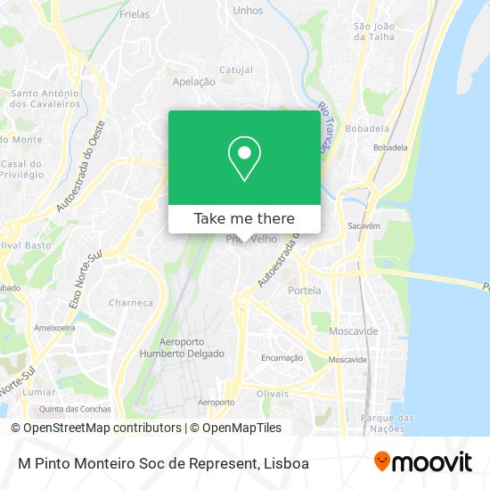 M Pinto Monteiro Soc de Represent map