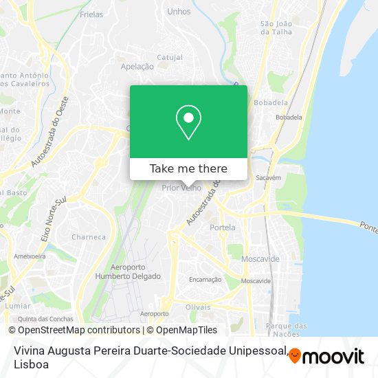 Vivina Augusta Pereira Duarte-Sociedade Unipessoal map