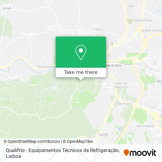 Qualifrio - Equipamentos Técnicos de Refrigeração map