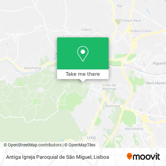 Antiga Igreja Paroquial de São Miguel map
