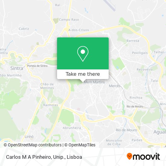 Carlos M A Pinheiro, Unip. mapa