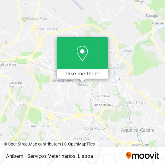 Anibem - Serviços Veterinários mapa
