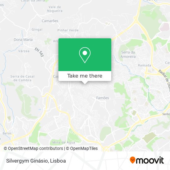 Silvergym Ginásio map