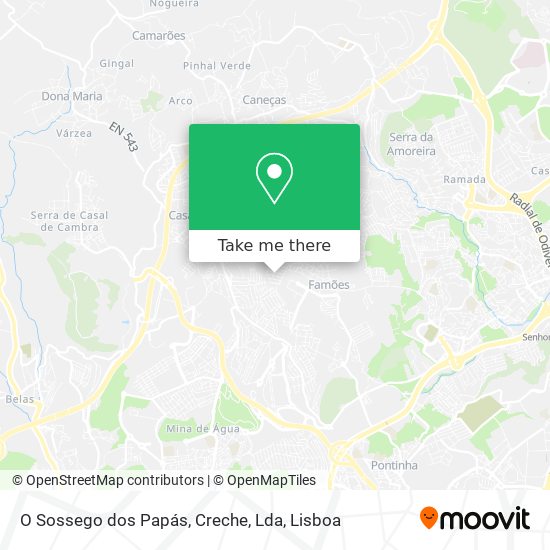 O Sossego dos Papás, Creche, Lda map