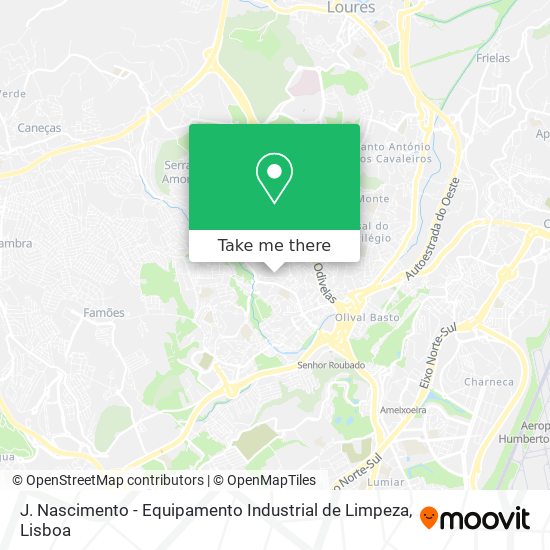 J. Nascimento - Equipamento Industrial de Limpeza mapa