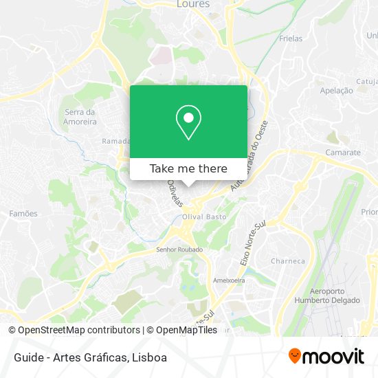 Guide - Artes Gráficas mapa