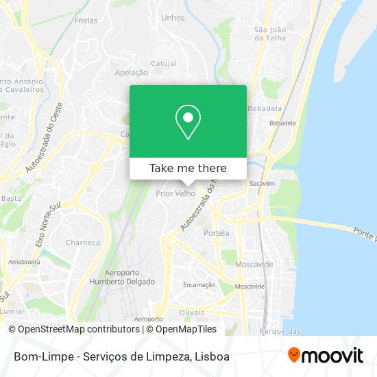Bom-Limpe - Serviços de Limpeza map