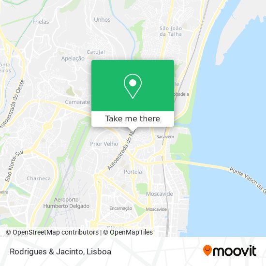 Rodrigues & Jacinto mapa