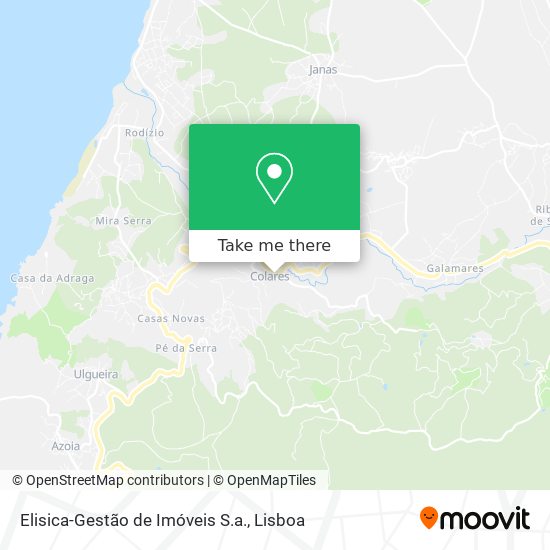 Elisica-Gestão de Imóveis S.a. map