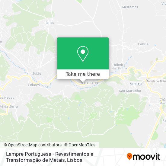 Lampre Portuguesa - Revestimentos e Transformação de Metais map