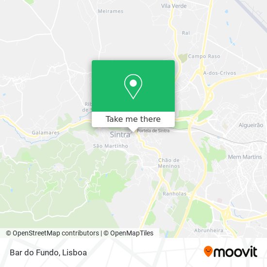 Bar do Fundo mapa