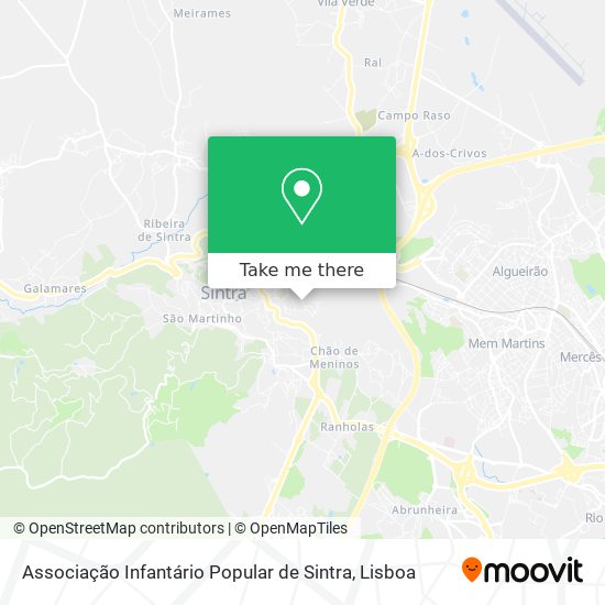 Associação Infantário Popular de Sintra map