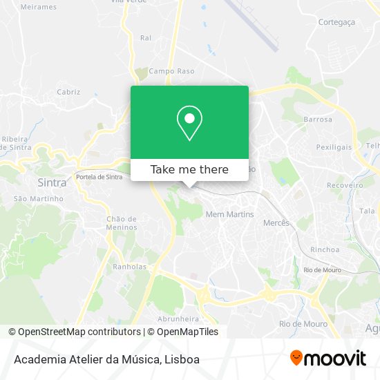 Academia Atelier da Música map