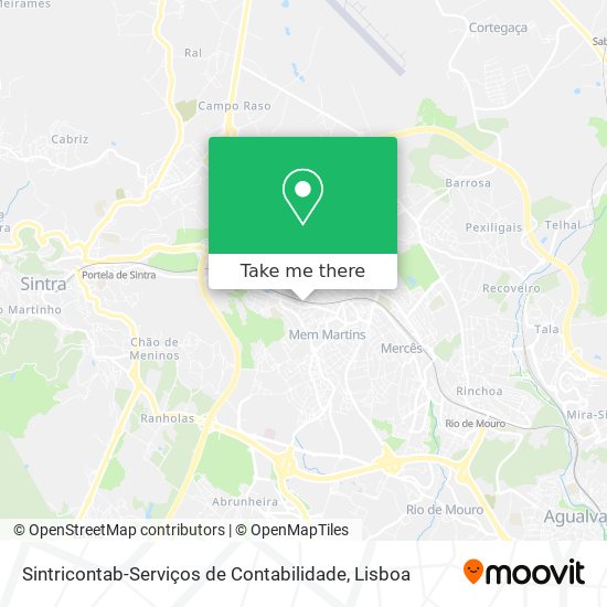 Sintricontab-Serviços de Contabilidade map