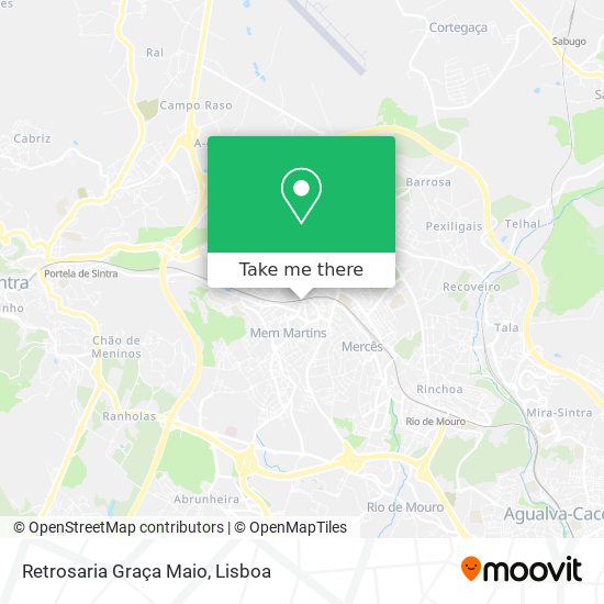 Retrosaria Graça Maio mapa