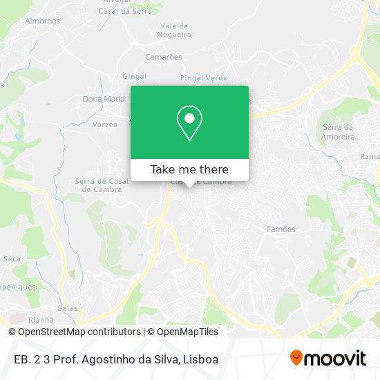EB. 2 3 Prof. Agostinho da Silva mapa