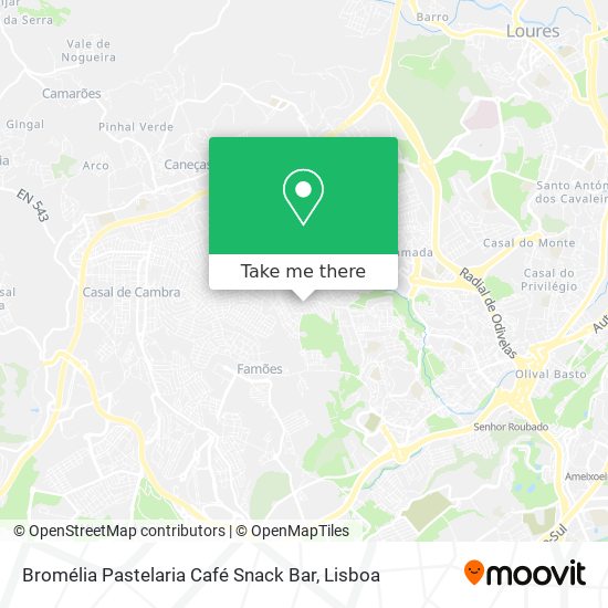 Bromélia Pastelaria Café Snack Bar map