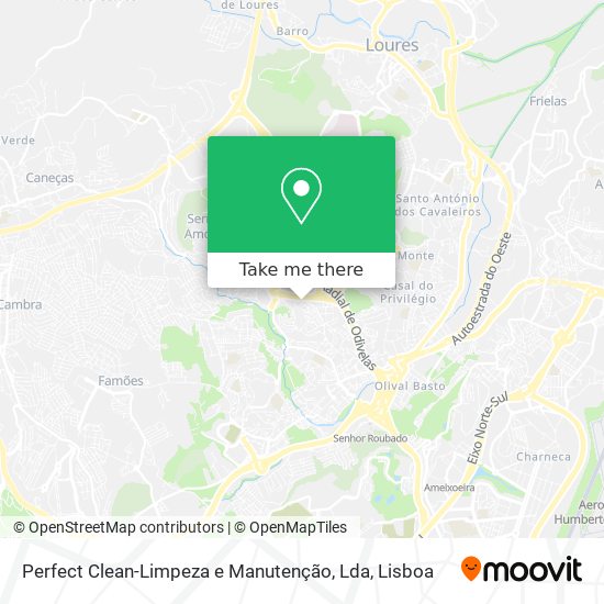 Perfect Clean-Limpeza e Manutenção, Lda map