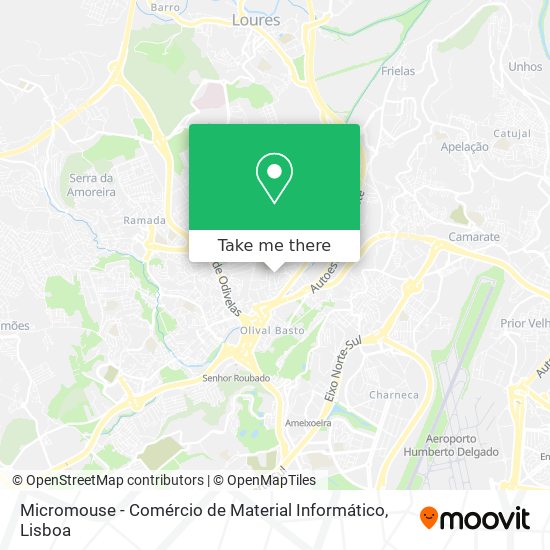 Micromouse - Comércio de Material Informático map