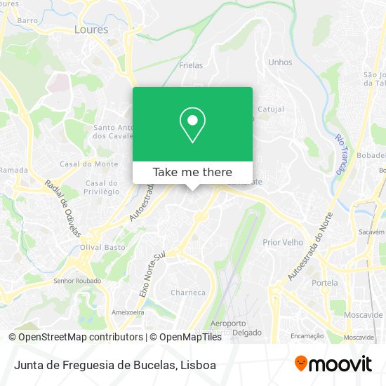 Junta de Freguesia de Bucelas map