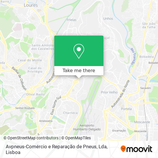 Avpneus-Comércio e Reparação de Pneus, Lda map