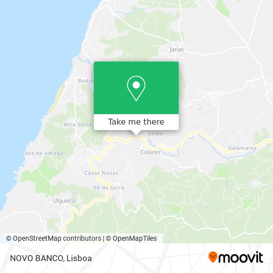 NOVO BANCO map