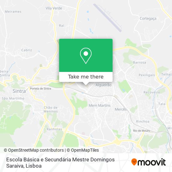Escola Básica e Secundária Mestre Domingos Saraiva map