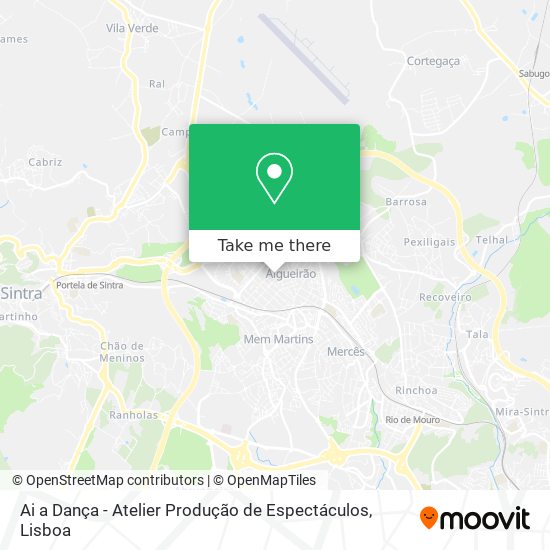 Ai a Dança - Atelier Produção de Espectáculos mapa