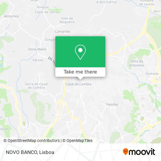 NOVO BANCO map