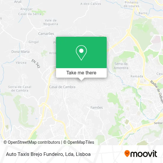 Auto Taxis Brejo Fundeiro, Lda map