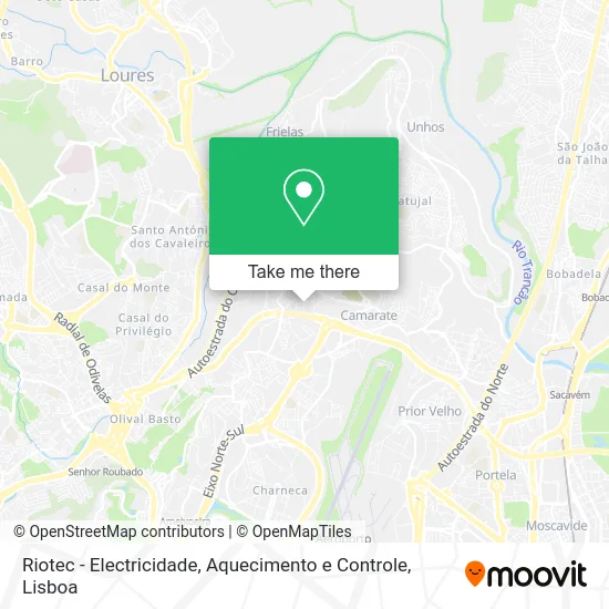 Riotec - Electricidade, Aquecimento e Controle map
