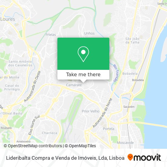 Lideribalta Compra e Venda de Imóveis, Lda map