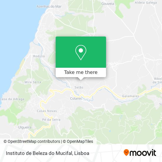 Instituto de Beleza do Mucifal map