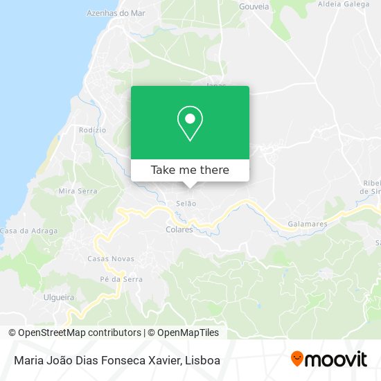 Maria João Dias Fonseca Xavier map