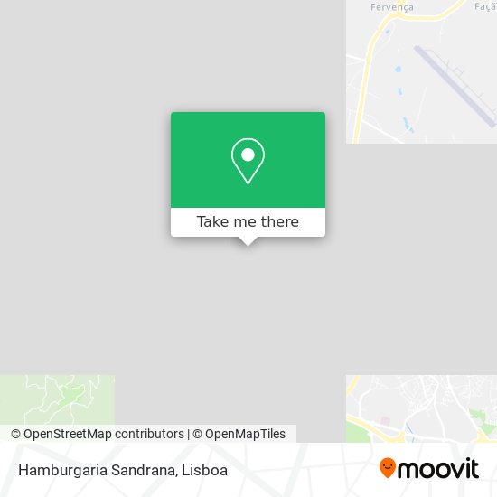 Hamburgaria Sandrana map