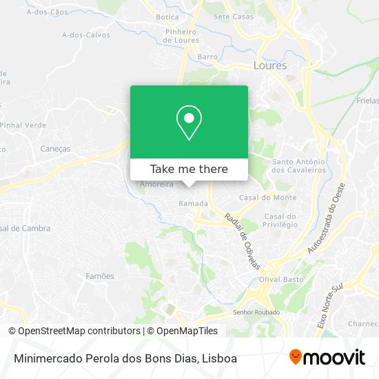 Minimercado Perola dos Bons Dias map