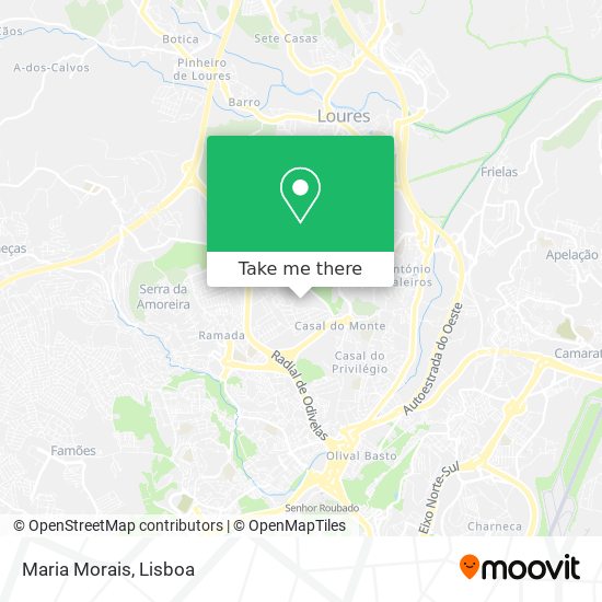 Maria Morais map