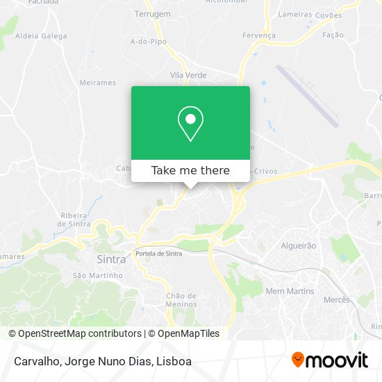Carvalho, Jorge Nuno Dias mapa