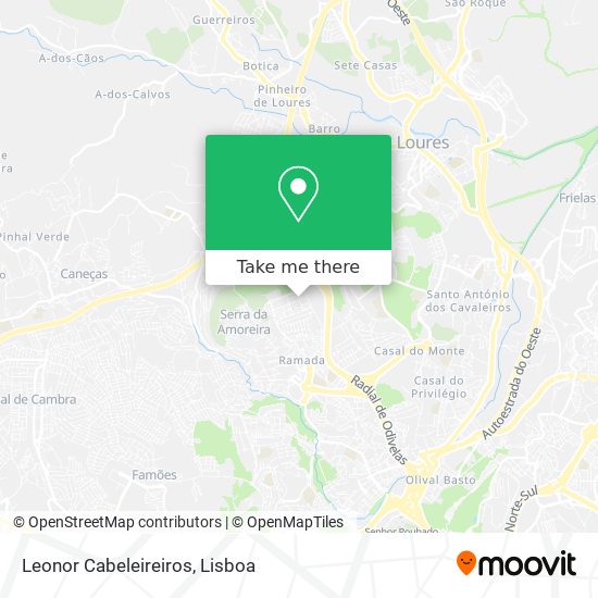 Leonor Cabeleireiros mapa